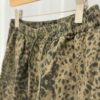 豹紋工裝7分褲