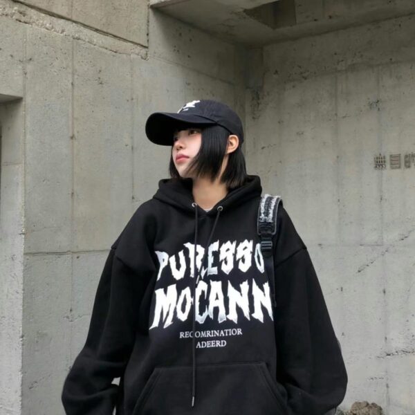 S__71655458_0 漸層文字刷毛帽TEE