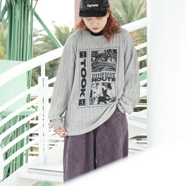 S__72556557_0 坑條印花長TEE