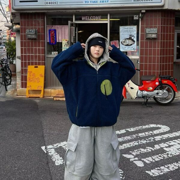 雙面穿搖粒絨外套