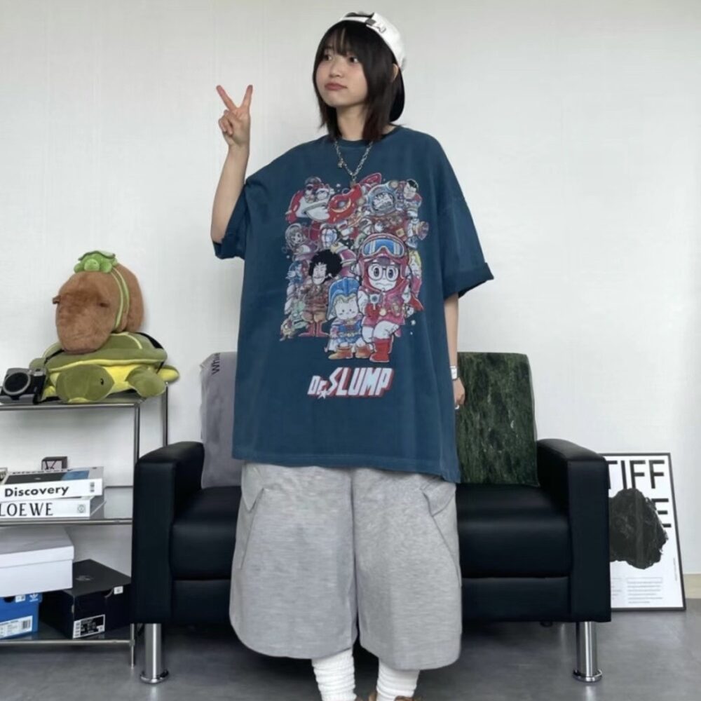 滿版阿拉蕾寬鬆Tee