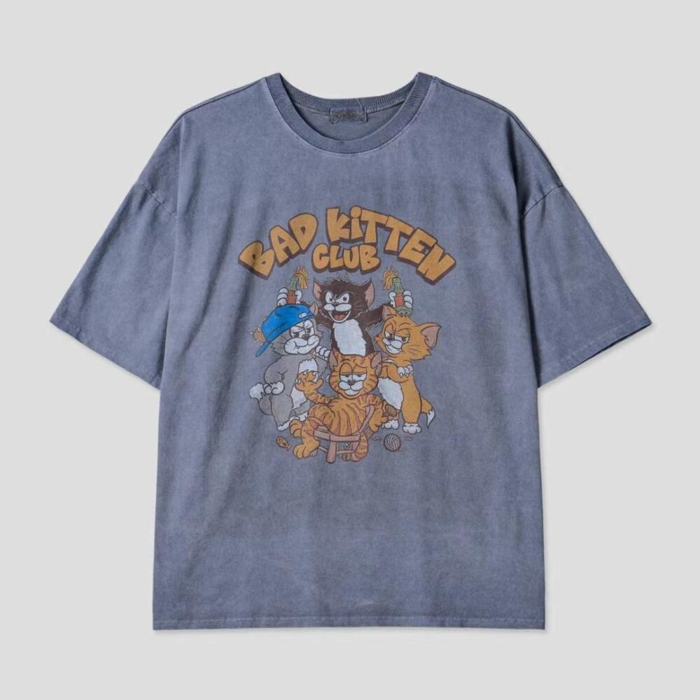 貓咪俱樂部短Tee