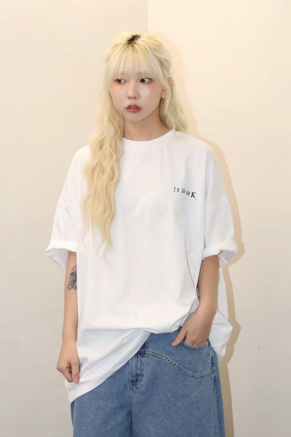 水滴波紋Tee